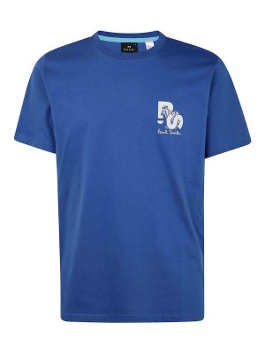 PS BY PAUL SMITH: t-shirts - Mens Regular Fit T-Shirt Ps Zebra