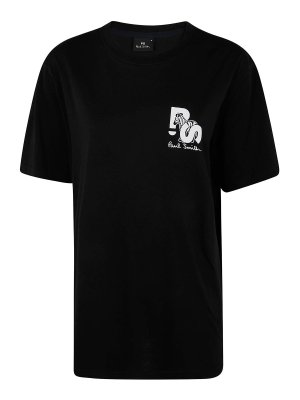 PS BY PAUL SMITH: t-shirts - Mens Regular Fit Short Sleeves T-Shirt