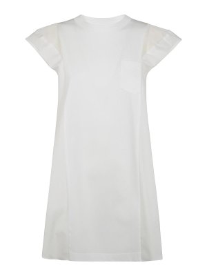 Sacai: Maxi robe - Maxi Robe - Blanc