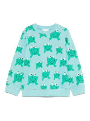 Stella McCartney Kids: スウェット＆セーター - スウェットシャツ/セーター - ブルー