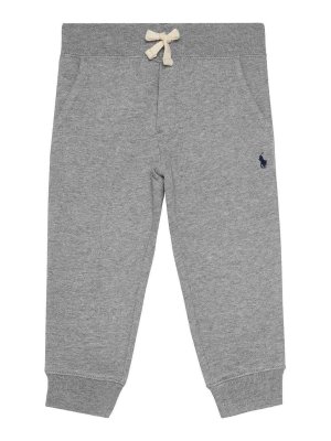 POLO RALPH LAUREN: Pantalons casual - Pantalons Décontractés - Gris