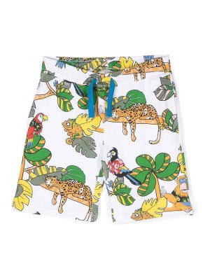 Stella McCartney Kids: トラウザーショーツ - ショートパンツ - 白