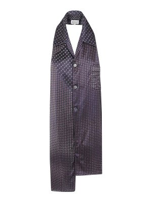Maison Margiela: scarves - Paisley Shirting Scarf
