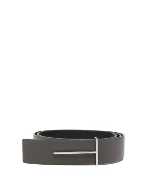TOM FORD: Cinturones - Cinturón - Gris