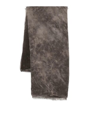 AVANT-TOI: scarves - Austen Faded Effect Light Wool Scarf 100X200