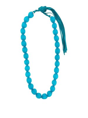 PLEATS PLEASE ISSEY MIYAKE: Necklaces & Chokers - Shibori Necklace
