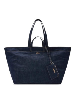 A.P.C.: トートバッグ - トートバッグ - ブルー