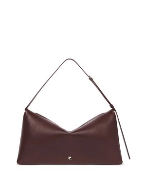 Courreges: Schultertaschen - Schultertasche - Rot