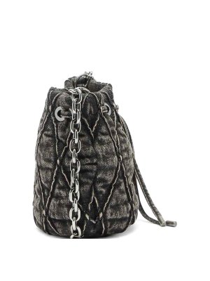 DIESEL: Bucket bags - Charm-D Bucket S Bag