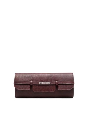 DSQUARED2: Bolso clutch - Bolso Clutch - Rojo
