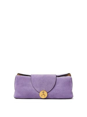 VERSACE: clutches - Clutch Calf Leather