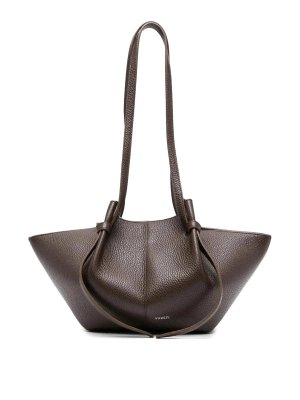 YUZEFI: Handtaschen - Shopper - Braun