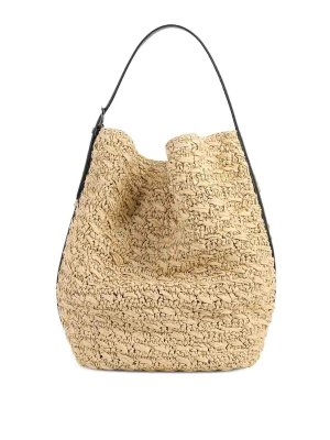 TOTEME: トートバッグ - トートバッグ - ヌードカラー