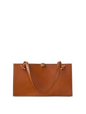 VERSACE: Handtaschen - Shopper - Braun