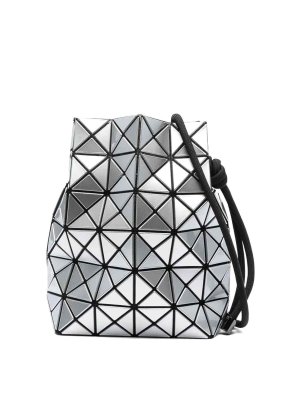 BAO BAO Issey Miyake: Schultertaschen - Schultertasche - Metallic
