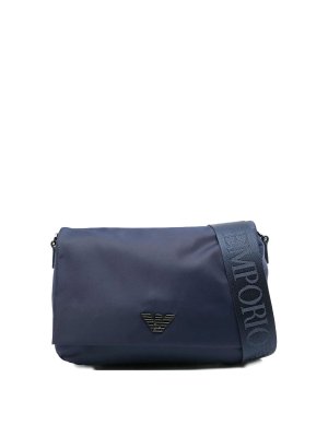 EMPORIO ARMANI: ショルダーバッグ - ショルダーバッグ - ブルー