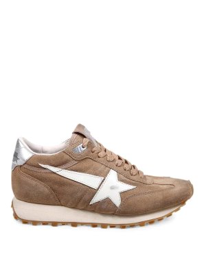 GOLDEN GOOSE: Chaussures de sport - Baskets - Marron