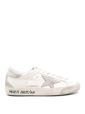 GOLDEN GOOSE: Chaussures de sport - Baskets - Blanc