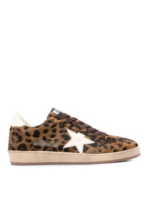 GOLDEN GOOSE: Chaussures de sport - Baskets - Marron