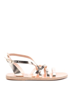 ANCIENT GREEK SANDALS: Bailarinas - Bailarinas - Metálico