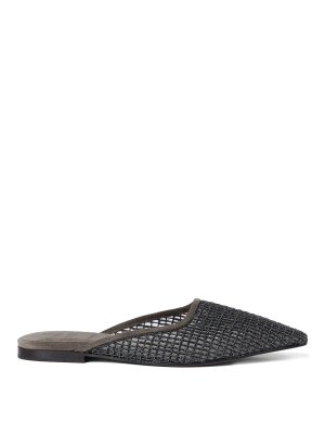 BRUNELLO CUCINELLI: flat shoes - Flat Pointed Mule