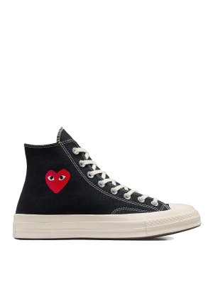 Comme des Garçons Play: Chaussures de sport - Baskets - Noir