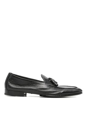 Doucal's: Mocassini e slippers - Mocassino Moc Adler con nappe