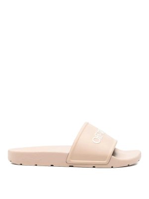 OFF-WHITE: Chaussures de sport - Baskets - Couleur Chair