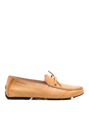 SANTONI: Mokassins und Slippers - Mokassins - Grau