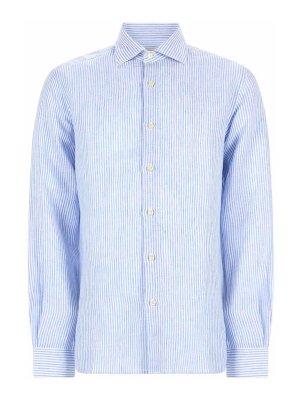 120% LINO: Hemden - Hemd - Hellblau