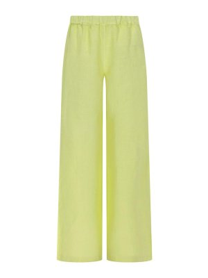 120% LINO: casual trousers - Linen trousers