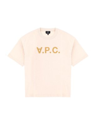 A.P.C.: T-shirts - T-Shirt - Hellrosa