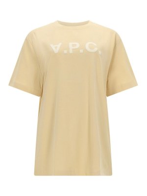 A.P.C.: T-shirts - T-Shirt - Beige