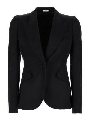 ALEXANDER MCQUEEN: blazers - Single-Breasted Jacket
