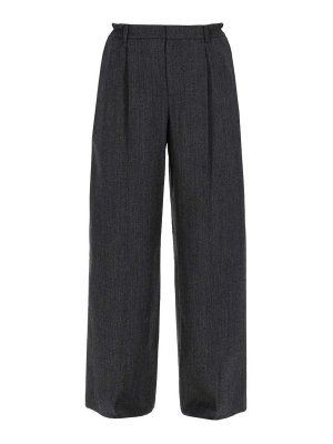 ALEXANDER WANG: テーラードトラウザー - テーラードパンツ - 黒