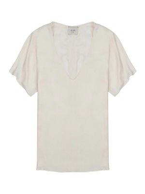 ALYSI: Tops & Tank tops - Silk Twill Blouse