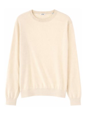 ASPESI: Suéteres con cuello pico - Suéter Cuello Redondo - Blanco