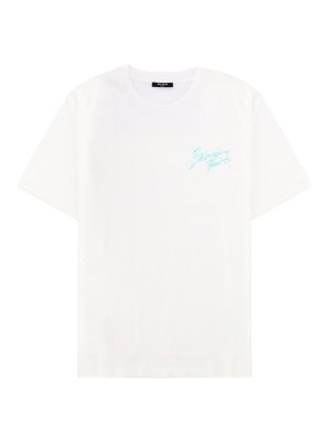 Balmain: t-shirts - T-Shirt With Logo