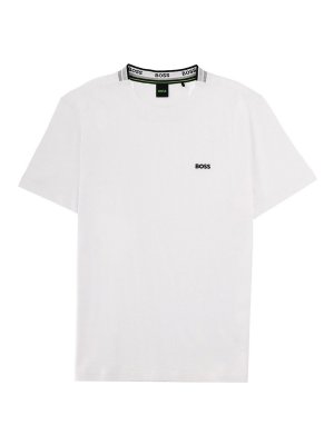 Hugo Boss: t-shirts - T-Shirt With Logo