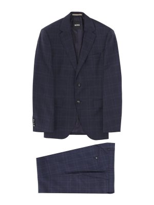 Hugo Boss: Vestidos de gala - Traje - Azul
