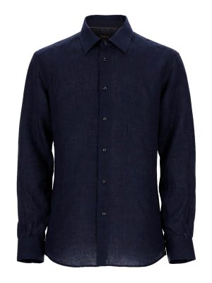 BOSS CAMEL: Chemises - Chemise - Bleu