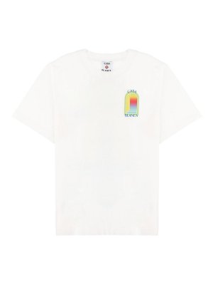 CASABLANCA: T-shirts - T-Shirt - Weiß