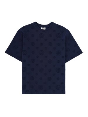 CASABLANCA: t-shirt - T-shirt con dettagli monogramma