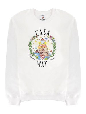 CASABLANCA: Sweatshirts & Sweaters - Home Way Sweatshirt