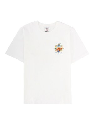 CASABLANCA: T-shirts - T-Shirt - Weiß