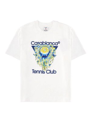 CASABLANCA: T-shirts - T-Shirt - Weiß