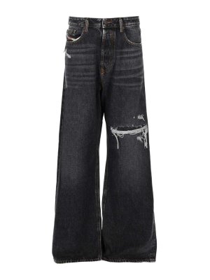 DIESEL: Schlagjeans - Schlagjeans - Denim