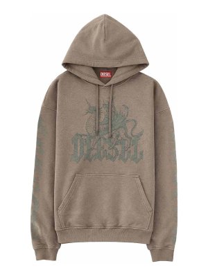 DIESEL: スウェット＆セーター - スウェットシャツ/セーター - ブラウン