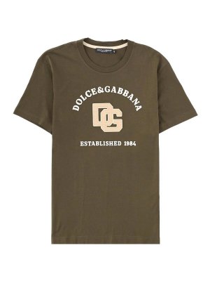 DOLCE & GABBANA: T-shirts - T-Shirt - Braun