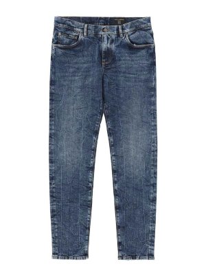 DOLCE & GABBANA: Jeans pitillos - Vaqueros Pitillos - Denim